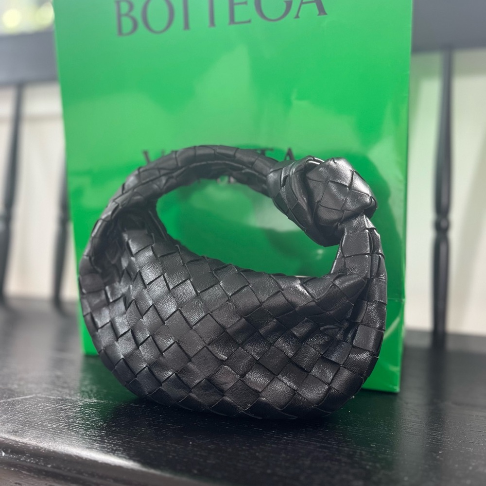 Bottega Veneta Mini Jodie in Black